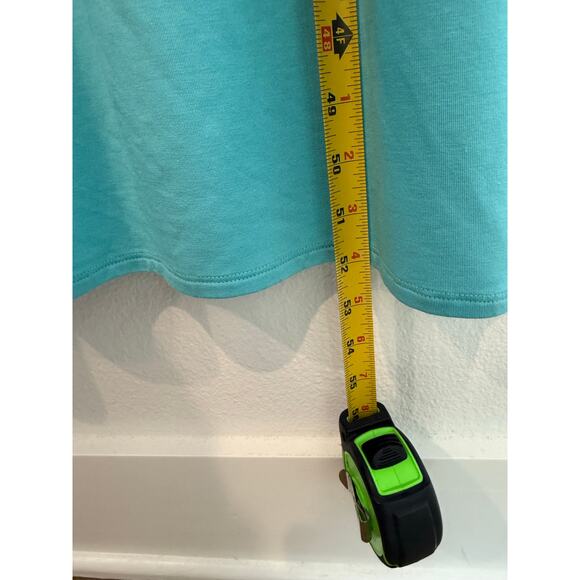 NWT Athleta Santorini Cinch Dress Turquoise Blue 3XL (XXXL) - Picture 8 of 9